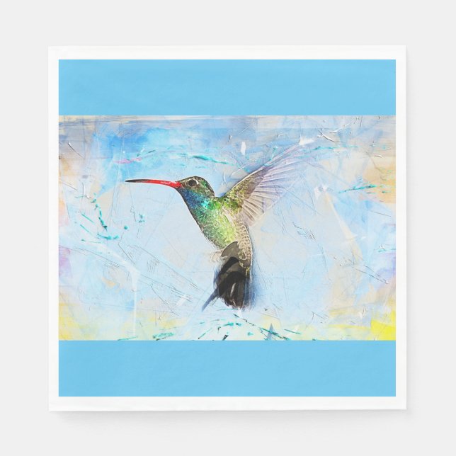 Paper napkins Hummingbird (Front)