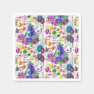 Paper Napkins July, 20 Birthday