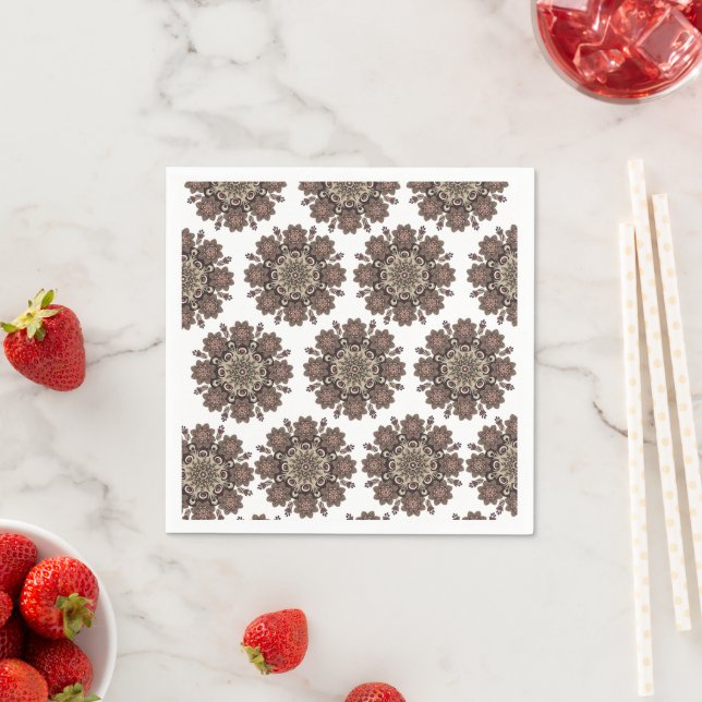 Paper Napkins, Mandala Napkin (Insitu)