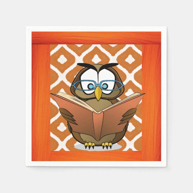 Paper Napkins Owl (Front)