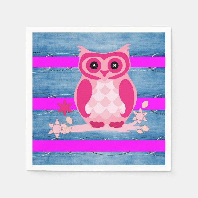 Paper Napkins Owl (Front)