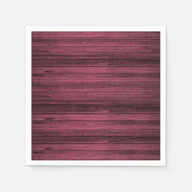 Paper Napkins Red (Front)