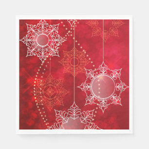 Paper Napkins- Snowflakes Napkin