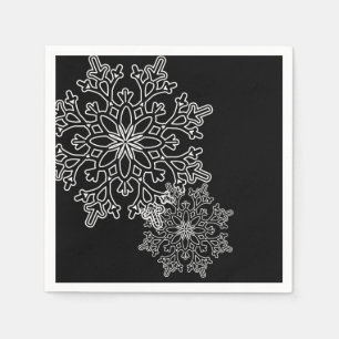 Paper Napkins- Snowflakes Napkin