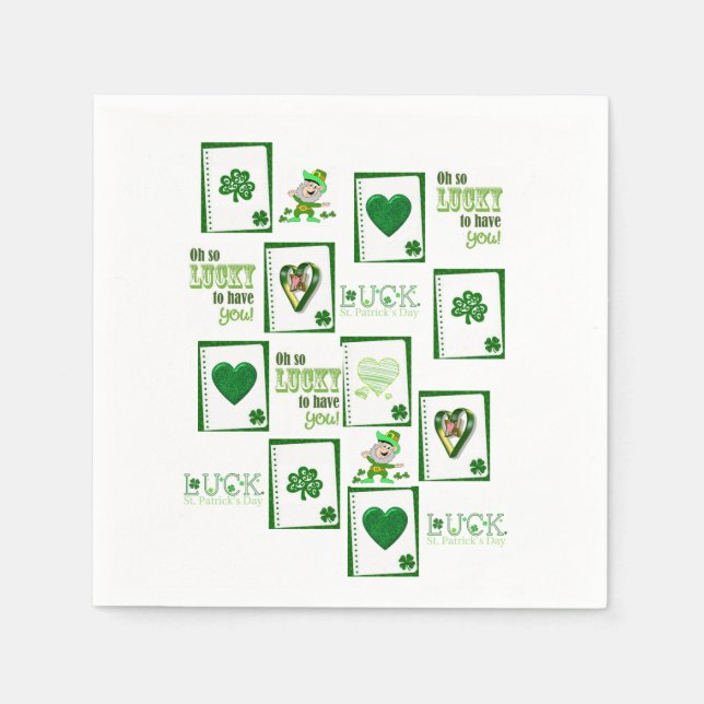 Paper Napkins St. Patrick's Day (Front)
