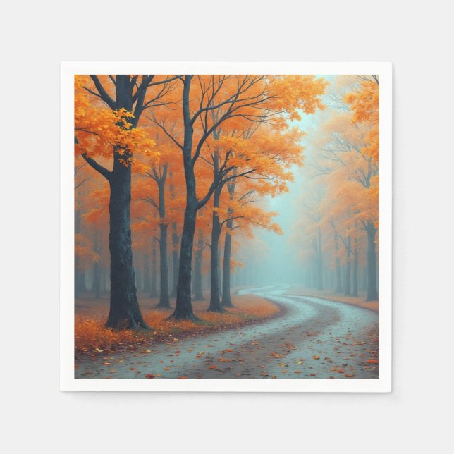 Paper Napkins, Standard Cocktail Napkin (Front)