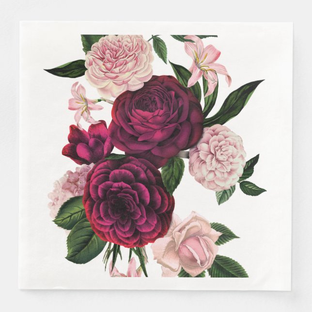 Paper Napkins, Standard Dinner, Napkin (Front)