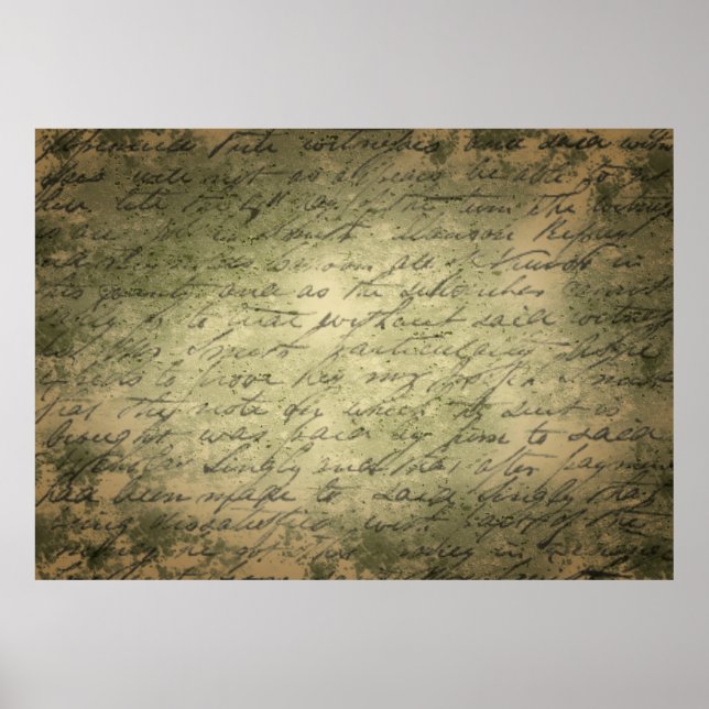 Paper old paper writing letter poster (Front)