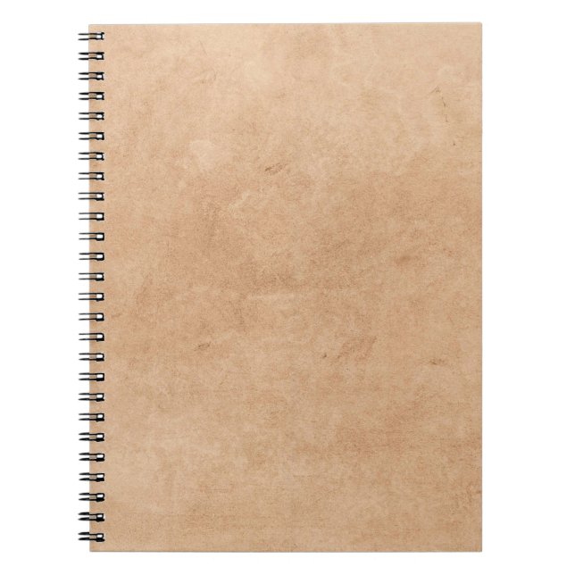 Paper old texture parchment notebook (Front)