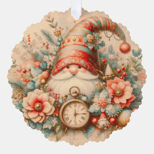 Paper Ornament Card Gnome
