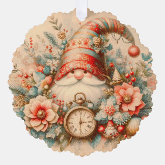 Paper Ornament Card Gnome