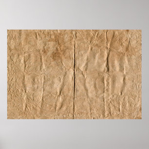 Paper pages old old woman mystical poster