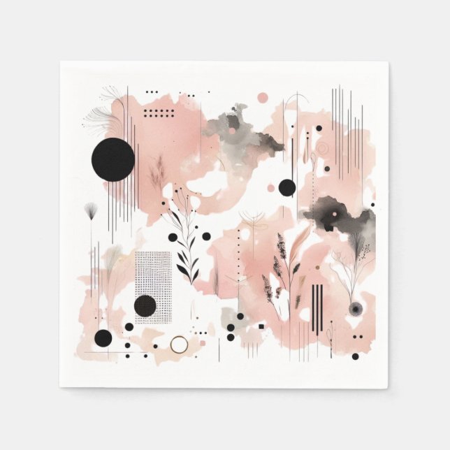 paper party napkin, birthday, wedding napkin (Front)