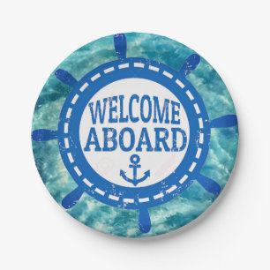Paper Party Nautical Plates