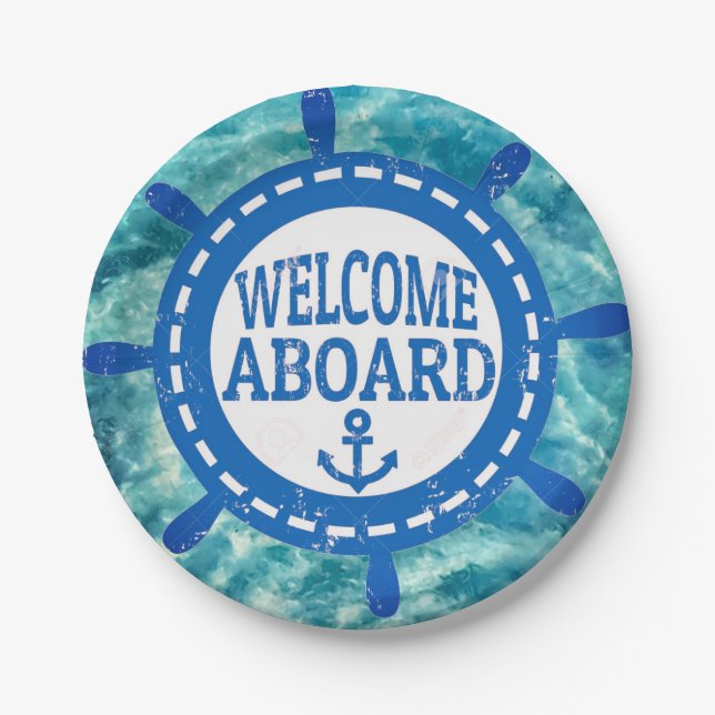Paper Party Nautical Plates (Front)