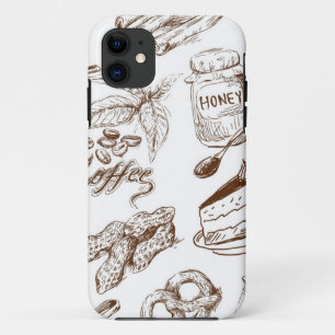 Paper pattern iPhone 11 case