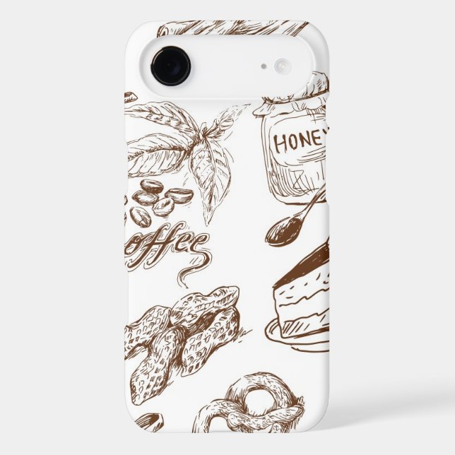 Paper pattern Case-Mate iPhone case (Back)