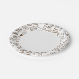 Paper pattern plate