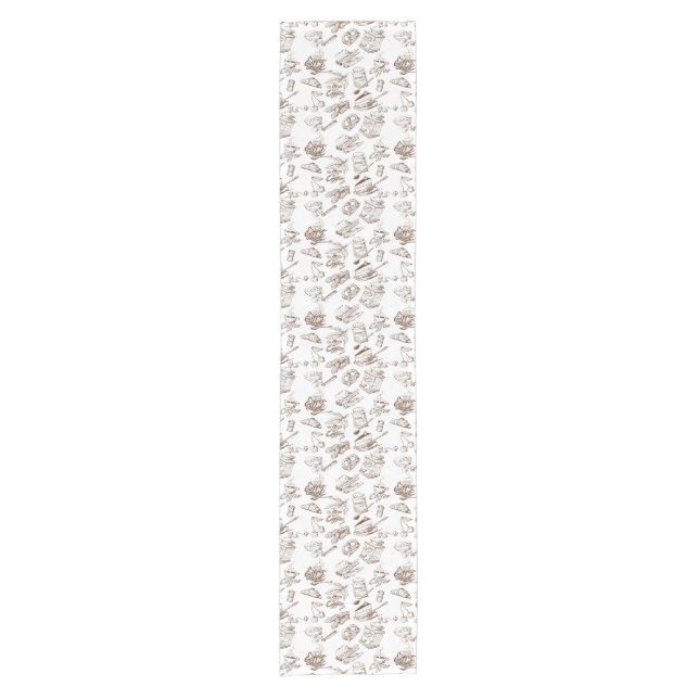 Paper pattern short table runner (Front)