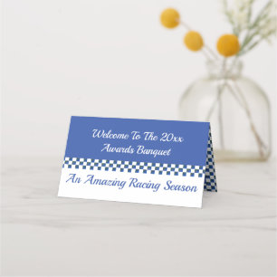 Paper Place Setting Sport Themed Card