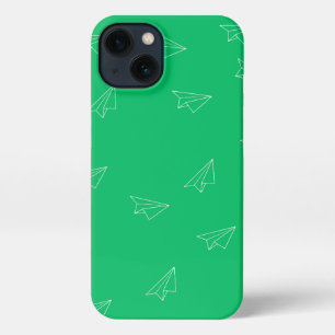 Paper Plane Pattern Phone Case