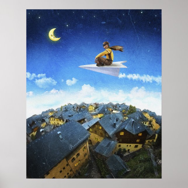 Paper Plane Pilot - Poster (Front)