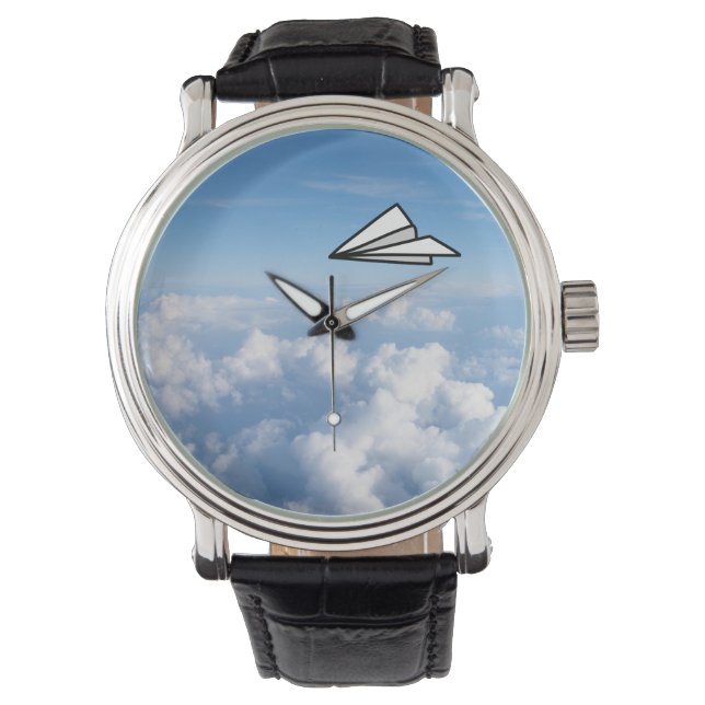 Paper Plane Watch (Front)