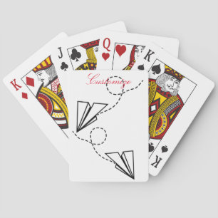 Paper Planes Flying Thunder_Cove Playing Cards