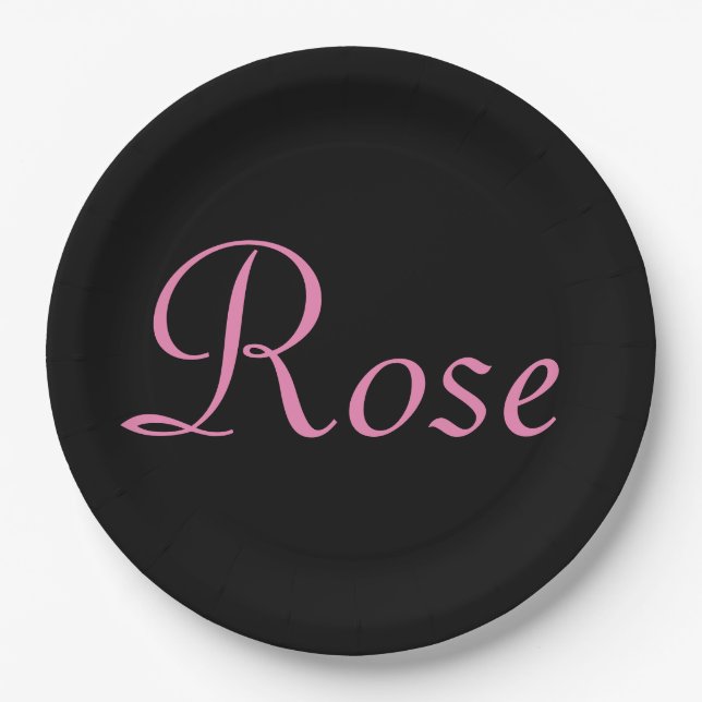 Paper Plate (Front)