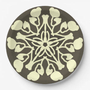 Paper Plate, An elegant classic floral pattern Plate
