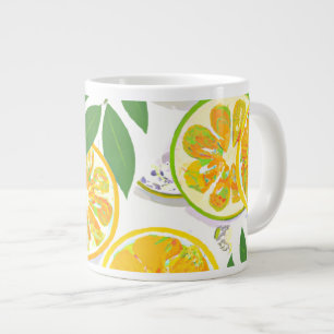 Paper Plate - Boho Citrus Slices Large Coffee Mug