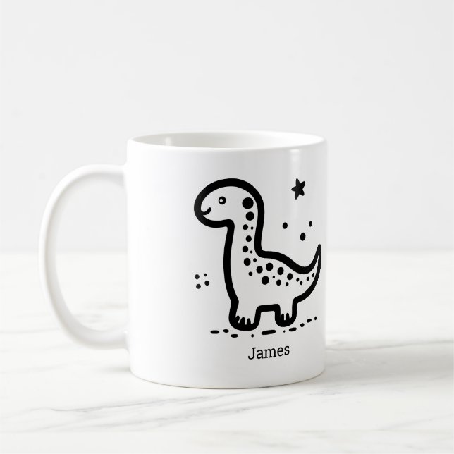 Paper Plate Coffee Mug (Left)