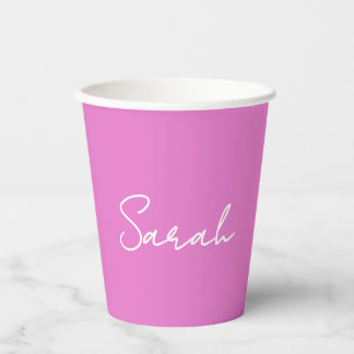 Paper Plate Cups