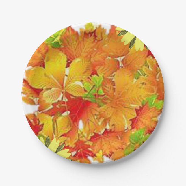 Paper Plate Fall (Front)