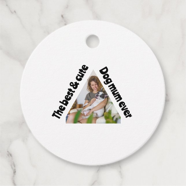 Paper Plate Favour Tags (Front)