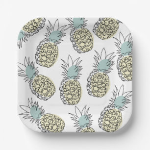Paper Plate features a cute single line silhouette