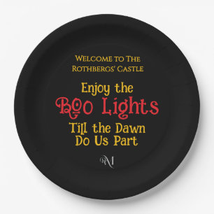 Paper Plate : HALLOWEEN #1