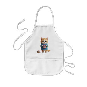 Paper Plate Kids Apron