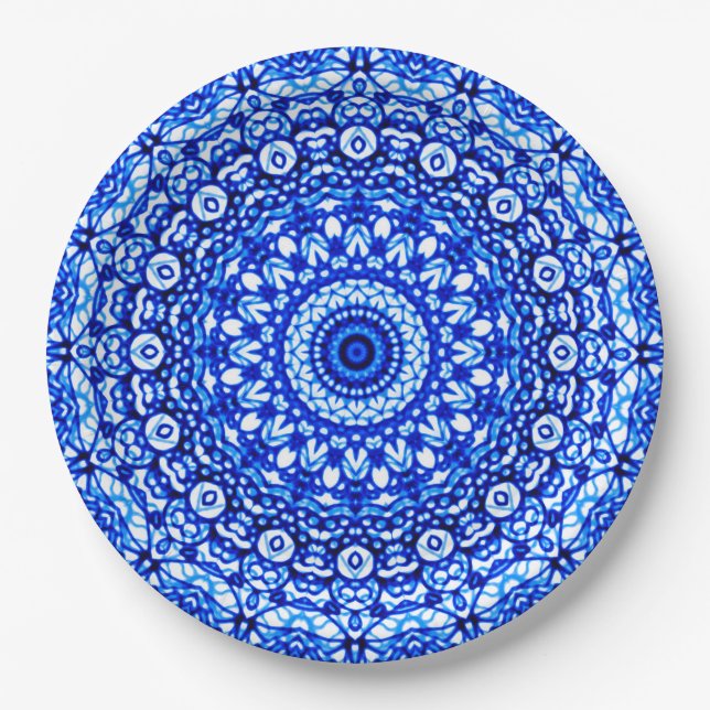 Paper Plate Mandala Mehndi Style G403 (Front)