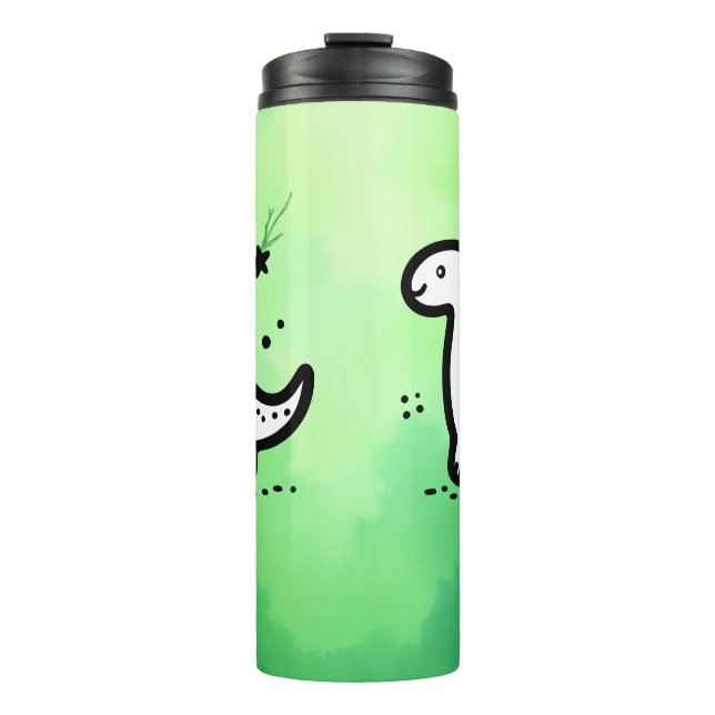 Paper Plate Thermal Tumbler (Front)