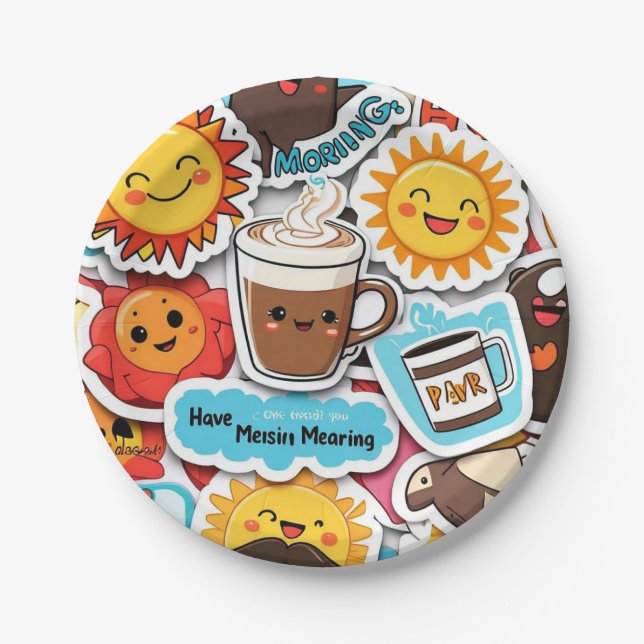 Paper Plate - Vector Design (Front)