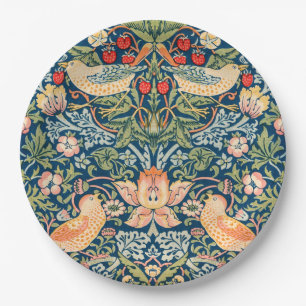 PAPER PLATE : WILLIAM MORRIS :STRAWBERRY THIEVES