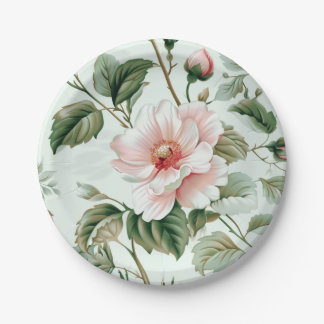 Paper Plates, 7" Round Paper Plate