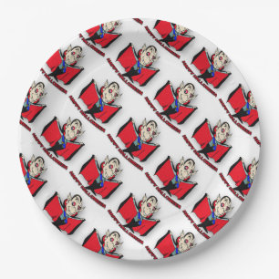 Paper Plates 9"/Vampire