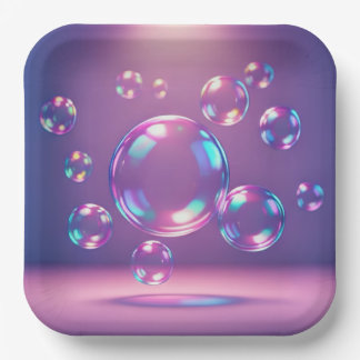 Paper Plates (Bubbles)