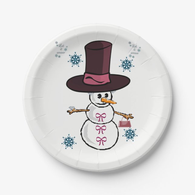 Paper plates Christmas (Front)