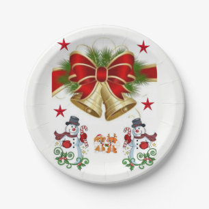 Paper plates Christmas