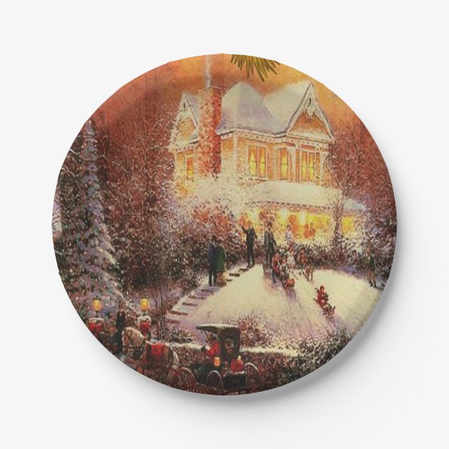 Paper plates Christmas (Front)