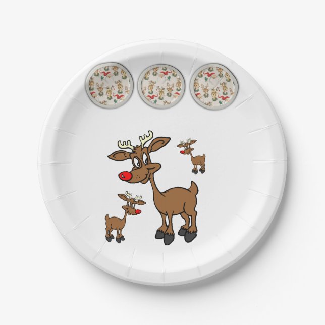 Paper plates Christmas (Front)