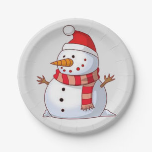 Paper plates Christmas